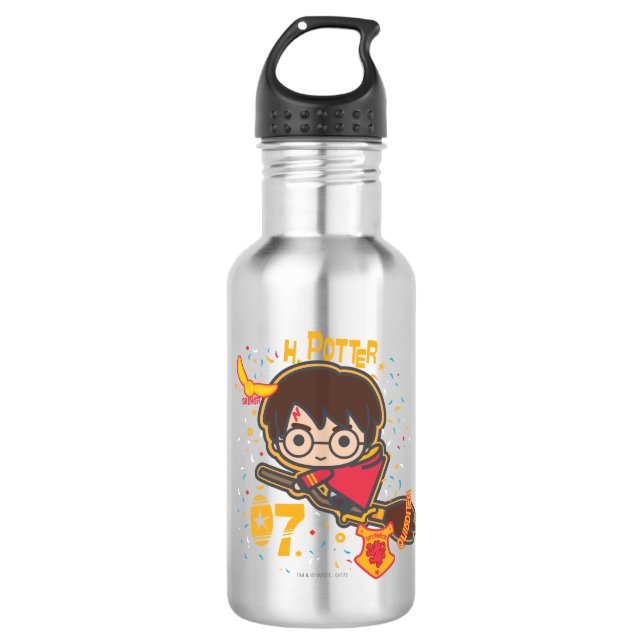 Cartoon Harry Potter Quidditch Seeker 532 Ml Water Bottle (Front)