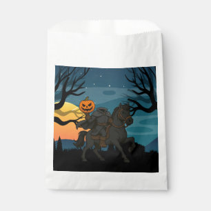 cartoon Headless Horseman Halloween/Autumn Favour Bag