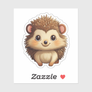 Cartoon hedgehog illustration