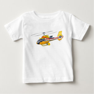 Cartoon Helicopter Baby T-Shirt