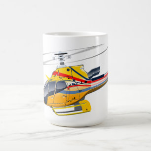 Cartoon Helicopter Coffee Mug