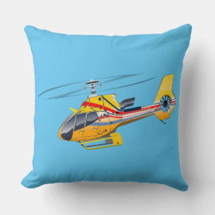 Cartoon Helicopter Cushion