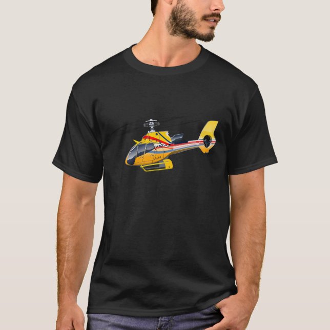 Cartoon Helicopter T-Shirt (Front)