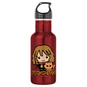Cartoon Hermione and Crookshanks 532 Ml Water Bottle