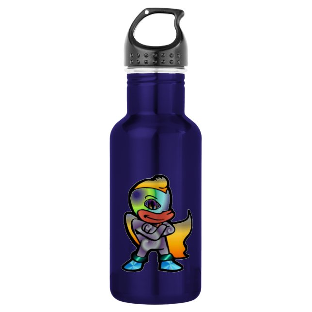 Cartoon Hero 532 Ml Water Bottle (Front)