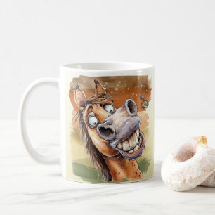 Cartoon Horse Coffee Mug