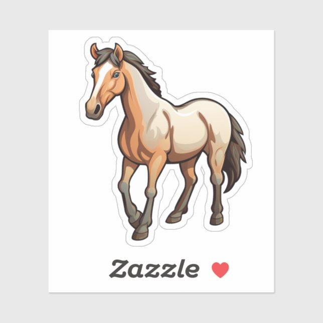 Cartoon horse illustration (Sheet)