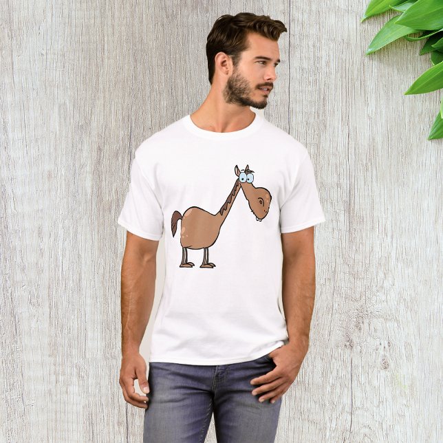 Cartoon Horse Mens T-Shirt (Creator Uploaded)