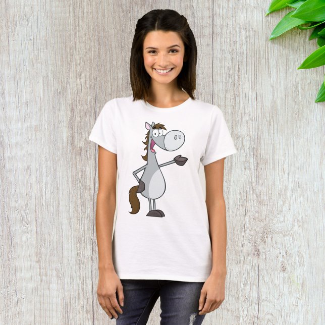 Cartoon Horse T-Shirt (Creator Uploaded)