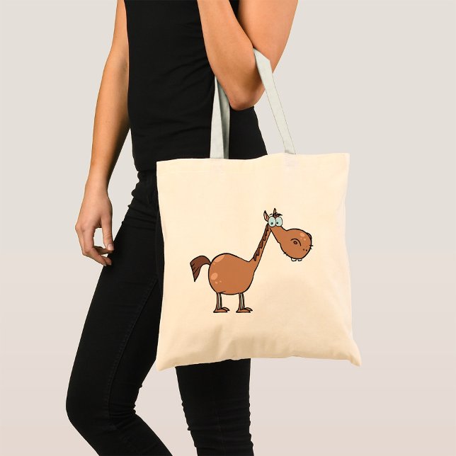 Cartoon Horse Tote Bag (Creator Uploaded)