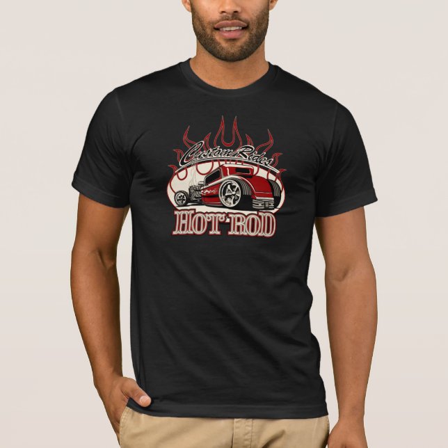 Cartoon hot rod T-Shirt (Front)