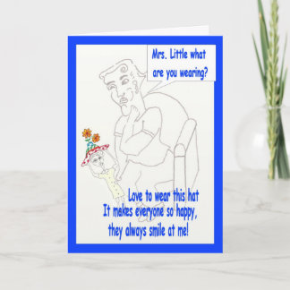 Cartoon humour Happy Birthday Card