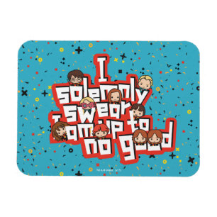 Cartoon "I solemnly swear" Graphic Magnet