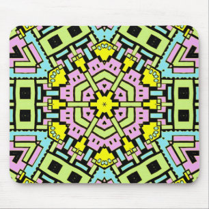 Cartoon Kaleidoscope 05 Mouse Pad
