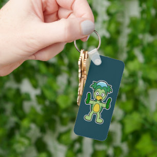 Cartoon Kappa Yokai Key Ring