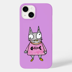 Cartoon Kitten Case-Mate iPhone 14 Case