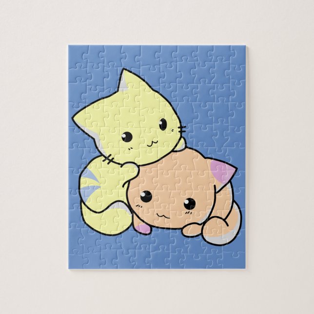 cartoon kittens puzzle (Vertical)