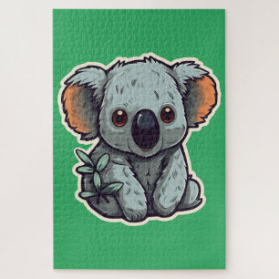 CARTOON KOALA BEAR JIGSAW PUZZLE