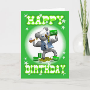 Luxury 15 Koala Blank Card