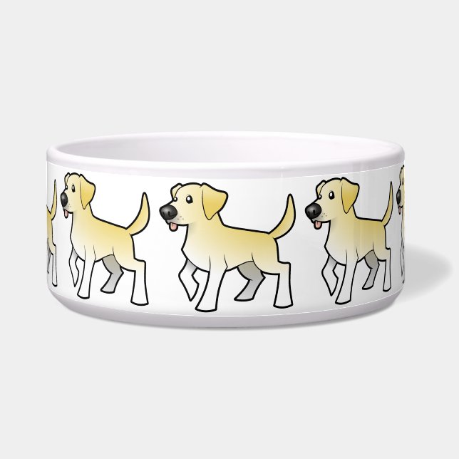 Cartoon Labrador Retriever (Front)