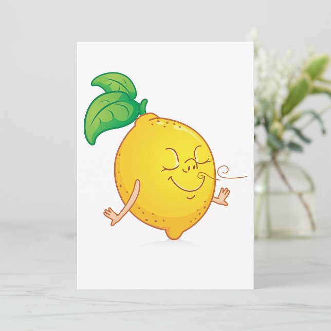 Cartoon Lemon Invitations (Creator Uploaded)