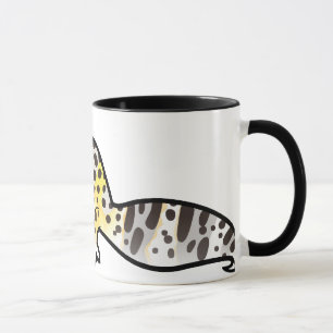 Cartoon Leopard Gecko Mug