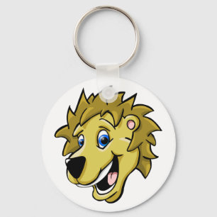 Cartoon Lion Key Ring