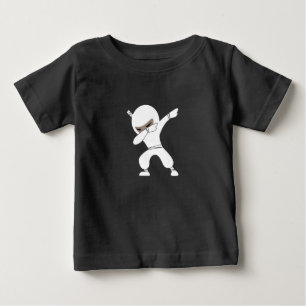 Cartoon Little Ninja Warrior Baby T-Shirt