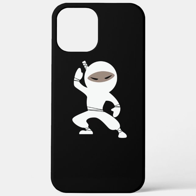 Cartoon Little Ninja Warrior Case-Mate iPhone Case (Back)