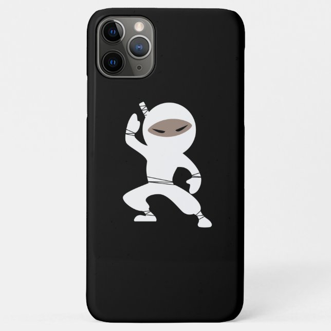 Cartoon Little Ninja Warrior Case-Mate iPhone Case (Back)