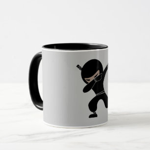Cartoon Little Ninja Warrior Mug