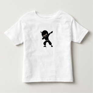 Cartoon Little Ninja Warrior Toddler T-Shirt