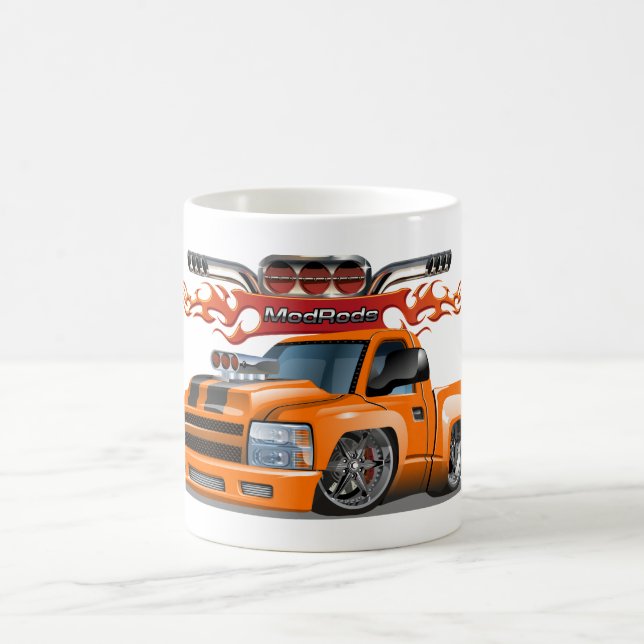 Cartoon lowrider  coffee mug (Center)