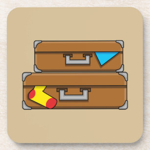 Cartoon Luggage Coaster