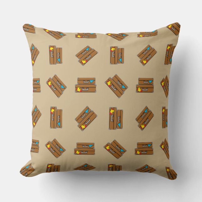 Cartoon Luggage Cushion (Front)