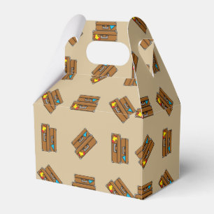 Cartoon Luggage Favour Box