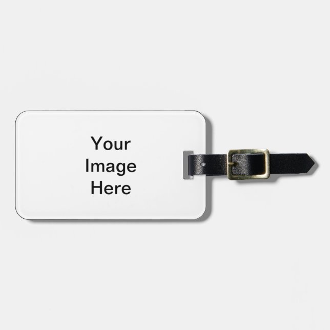 Cartoon Luggage Tag (Front Horizontal)