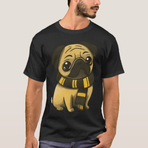 Cartoon Magic Puppy Pug T-Shirt