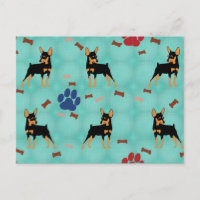 Cartoon Miniature Pinscher