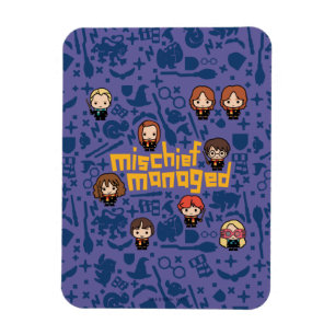 Cartoon "MISCHIEF MANAGED™" Graphic Magnet