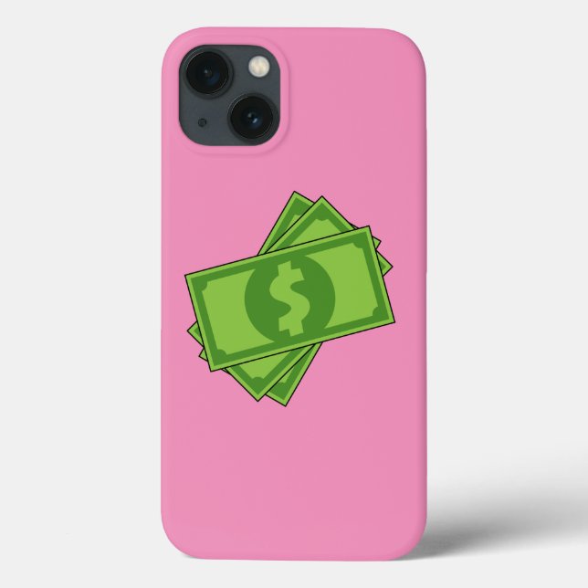 Cartoon Money Dollar Bills Case-Mate iPhone Case (Back)