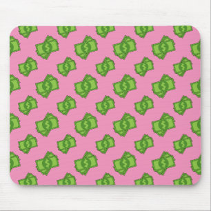Cartoon Money Dollar Bills Mouse Pad