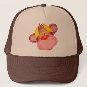 cartoon monkey cap