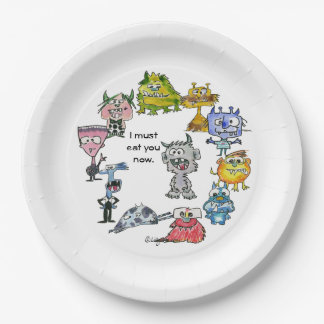 Cartoon Monster Plate