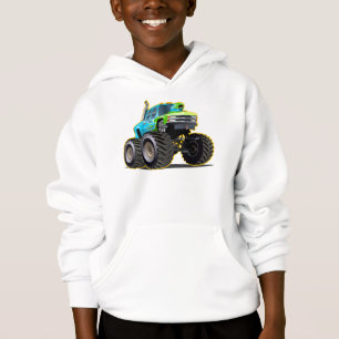 Cartoon monster truck
