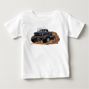 Cartoon monster truck baby T-Shirt
