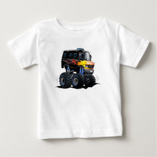 Cartoon monster truck baby T-Shirt