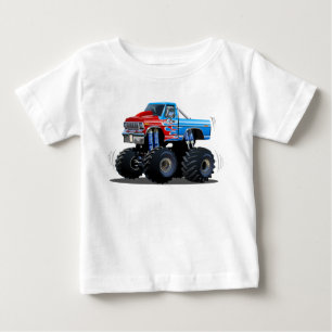 Cartoon monster truck baby T-Shirt