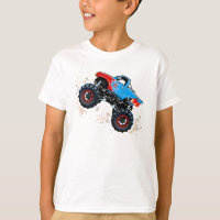 Cartoon monster truck