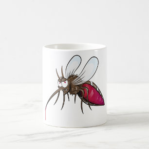 Cartoon Mosquito Coffee Mug
